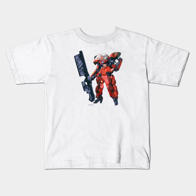 Asplenia Studios: Kaneda Motoslave Kids T-Shirt by AspleniaStudios